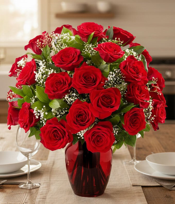 Premium Red Rose Bouquet at From You Flowers