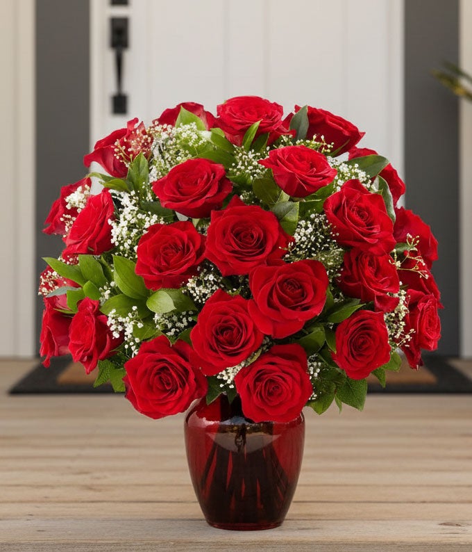 Premium Red Rose Bouquet at From You Flowers