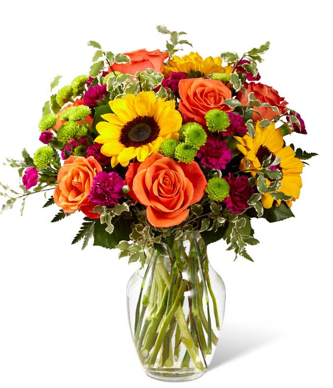 Colors of Passion Bouquet at From You Flowers