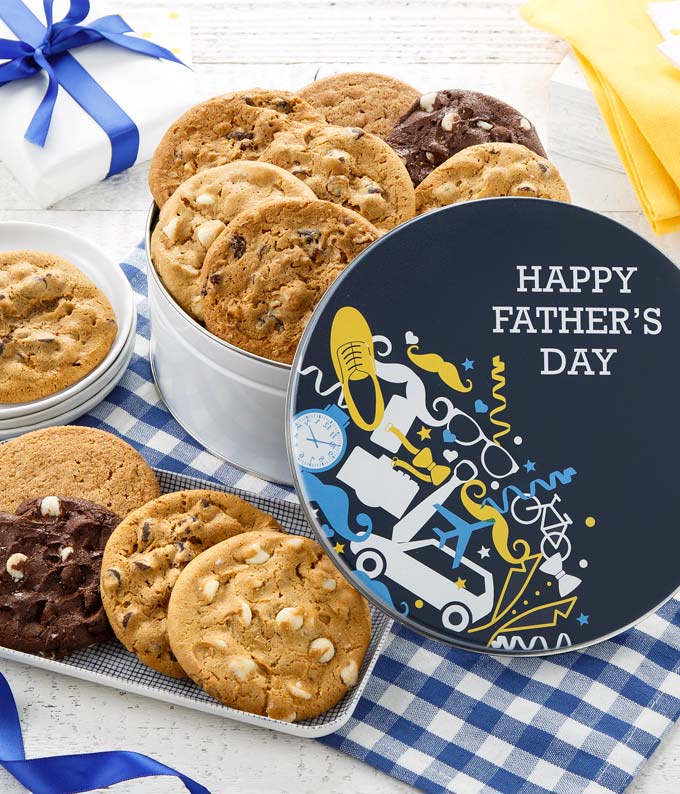 Father's Day Cookie Tin at From You Flowers