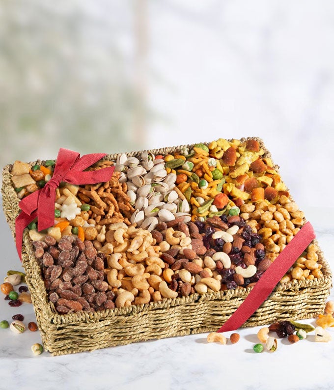 Nuts & Snack Mix Gift Tray