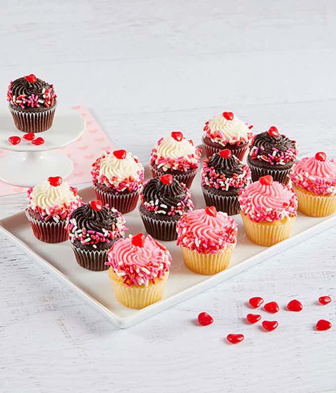 Valentine's Day Mini Cupcakes