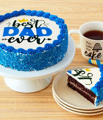 Chocolate Cake For The Best Dad Ever