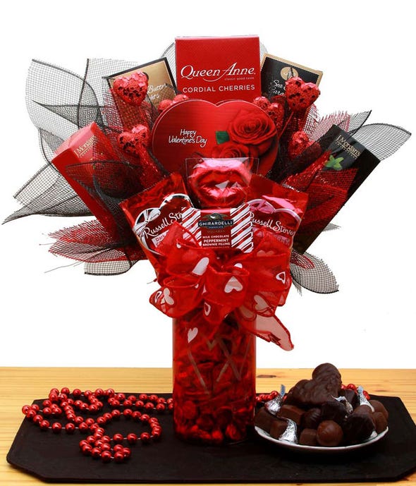 Valentine's Kiss Chocolate Bouquet at From You Flowers