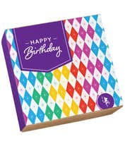 Alternative image 1 for Happy Birthday Two Dozen Sugar-Free Fairytale Brownie Morsels