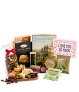 I Love You! Deluxe Cheese & Charcuterie Gift Box