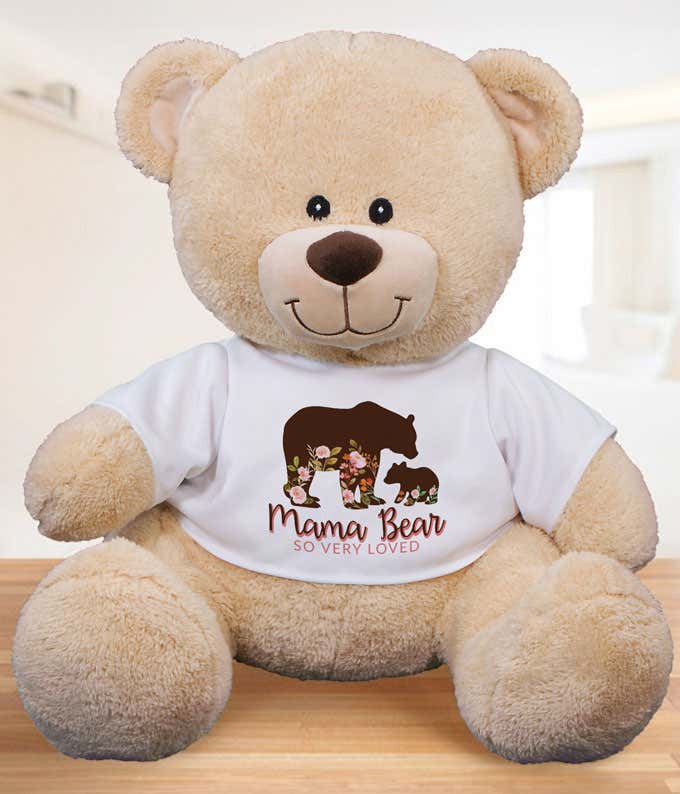 Image: A Stuffed Sherman Teddy Bear wearing a 