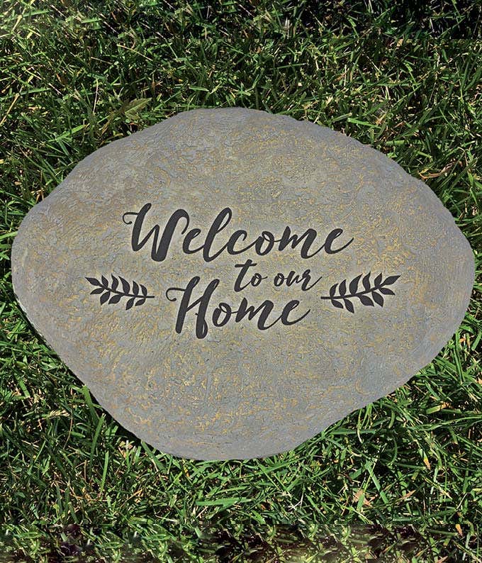 Welcome Home Garden Stone