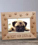 Best Dog Ever Wooden Picture Frame