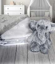 Alternative image 1 for Baby Blanket & Stuffed Elephant Set