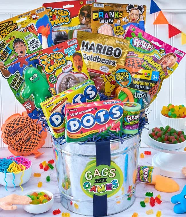 Toys and Treats Easter Basket