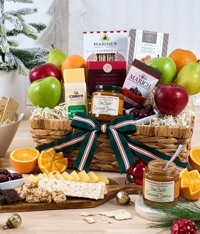 Fresh Fruit Gourmet Christmas Gift