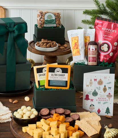 Joy & Cheer Gourmet Gift Tower