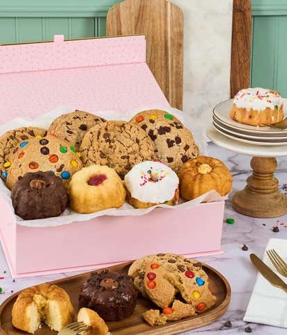 Baked Goods and Bundt Cakes Gift Tower