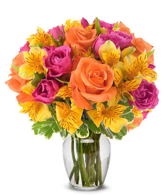 Sunny Tulip and Iris Bouquet at From You Flowers
