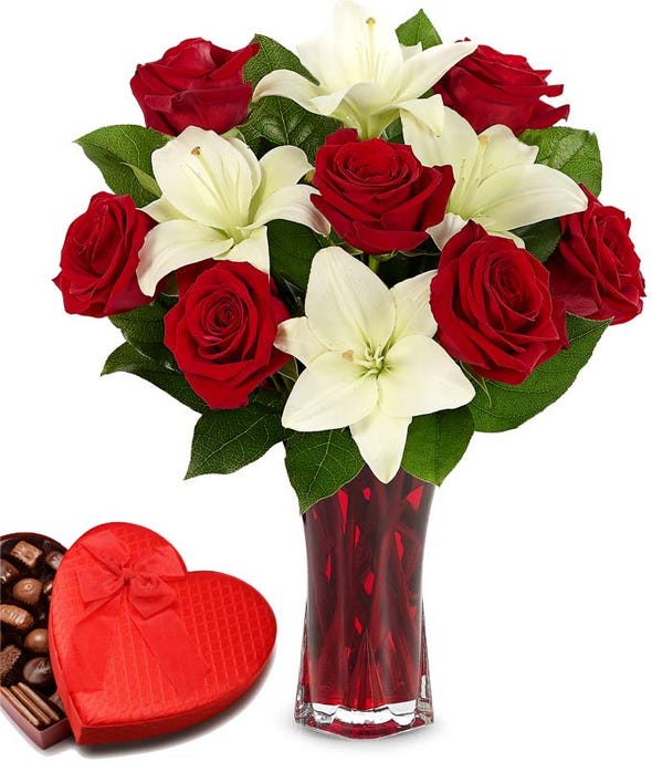 Valentine's Day Gift Basket Delivery FromYouFlowers