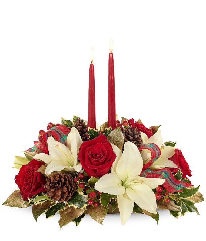 Christmas Centerpieces  Christmas Flower Centerpieces