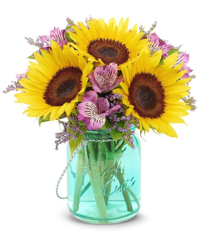 Sunflower Bouquet Sunflower Delivery FromYouFlowers