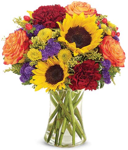 Autumn's Hearty Harvest Bouquet at From You Flowers