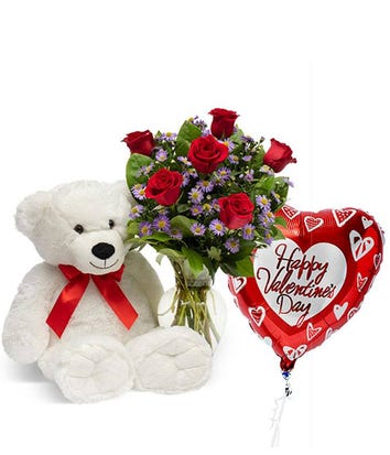 Valentine Balloons | Valentine Balloon Delivery | FromYouFlowers