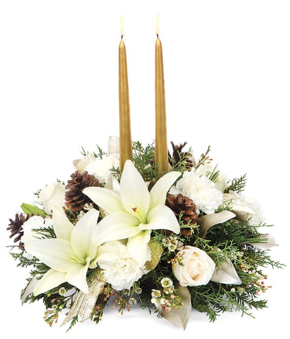 Christmas Centerpieces Christmas Flower Centerpieces