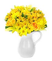 One Dozen Yellow Roses at From You Flowers