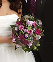 Purple Passion Bridal Bouquet 