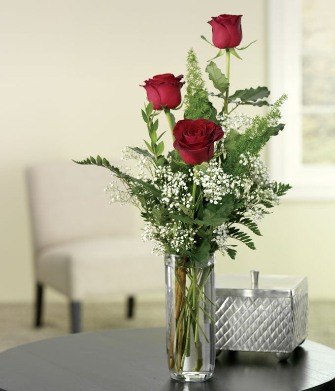 Premium Bud Vase Rose Bouquet