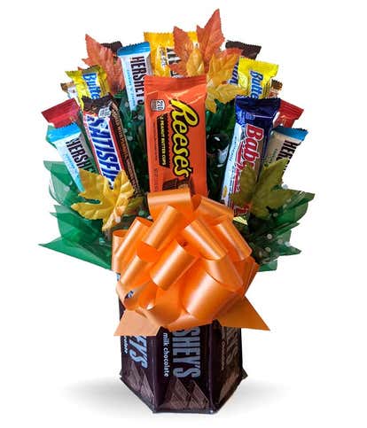 Hershey's Fall Candy Bouquet