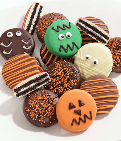Halloween Chocolate-Dipped OREO® Cookies