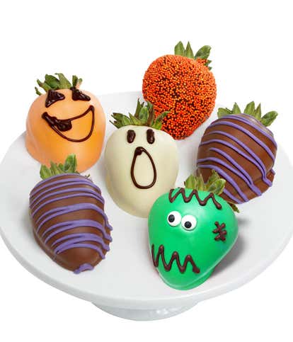 Halloween Chocolate Covered Strawberries 