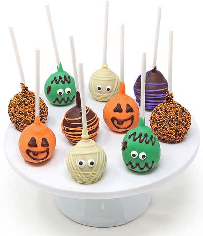 Pumpkins & Mummies Cake Pops