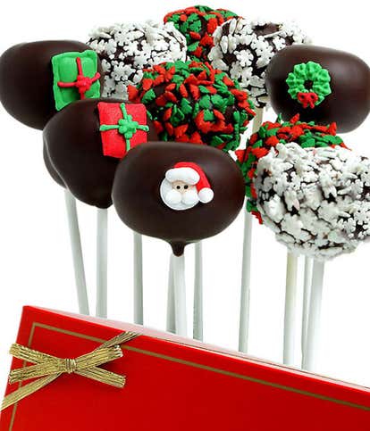 Christmas Cake Pops 
