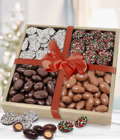 Holiday Belgian Chocolate Tray