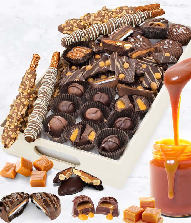 Chocolate Covered Caramel Treats