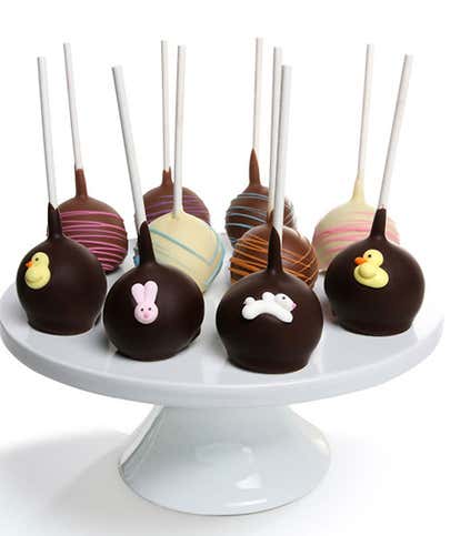 Easter Chocolate Covered Cake Pops - 10 Pieces