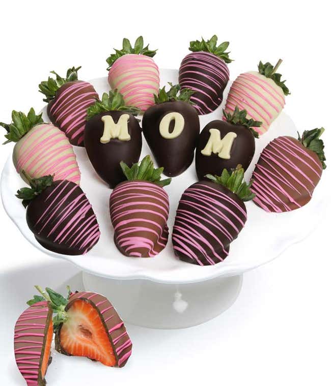 Mother's Day chocolate covered strawberries