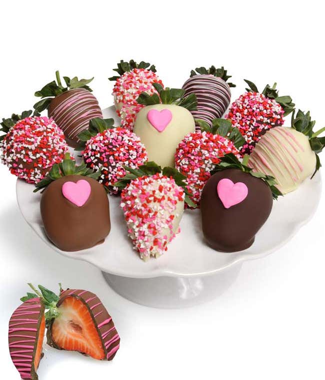 Mother's Day Dipped Chocolate Strawberries