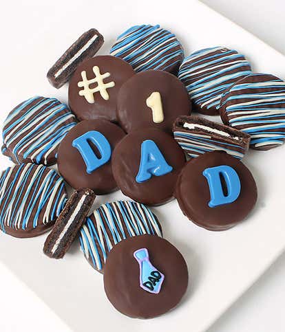 #1 Dad Chocolate Covered OREO® Cookies