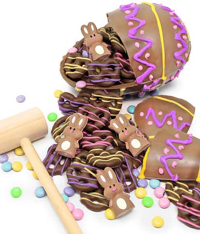 Breakable Belgian Chocolate Easter Egg