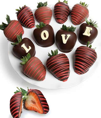 Love Chocolate Covered Berry Box 