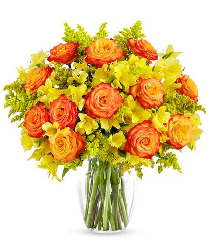 Fall Firelight Bouquet - Premium