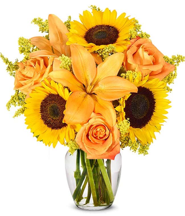 The Brightest Colors of Fall Bouquet 
