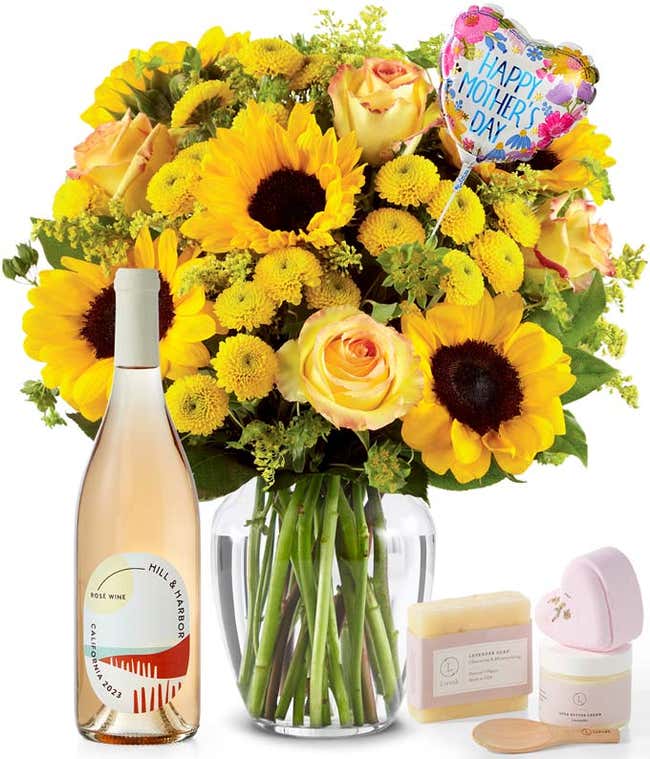Deluxe Sunflower &amp; Rose Bundle for Mom