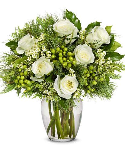 Snowy Christmas Rose - Deluxe