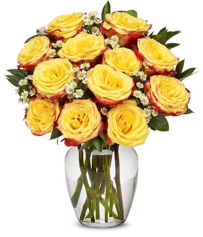 Love Emoji Red Rose Bouquet at From You Flowers