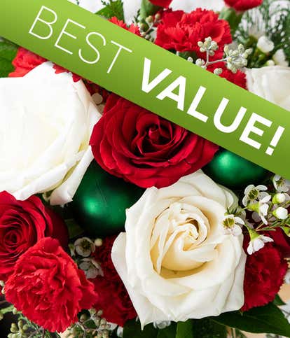 Christmas Florist Designed Arrangement