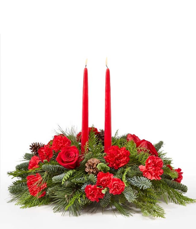 Christmas Centerpieces Christmas Flower Centerpieces