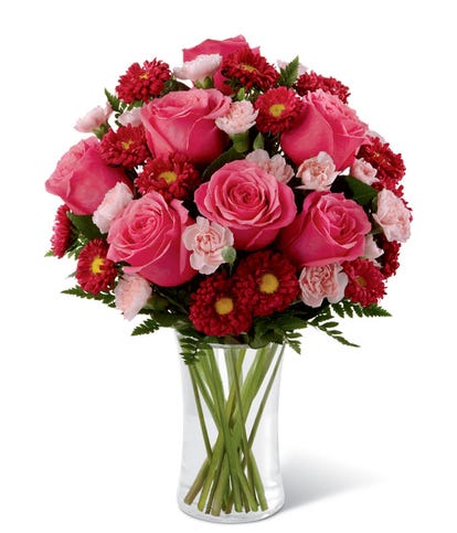 Floral Bouquet Bishop - Pink main image 1