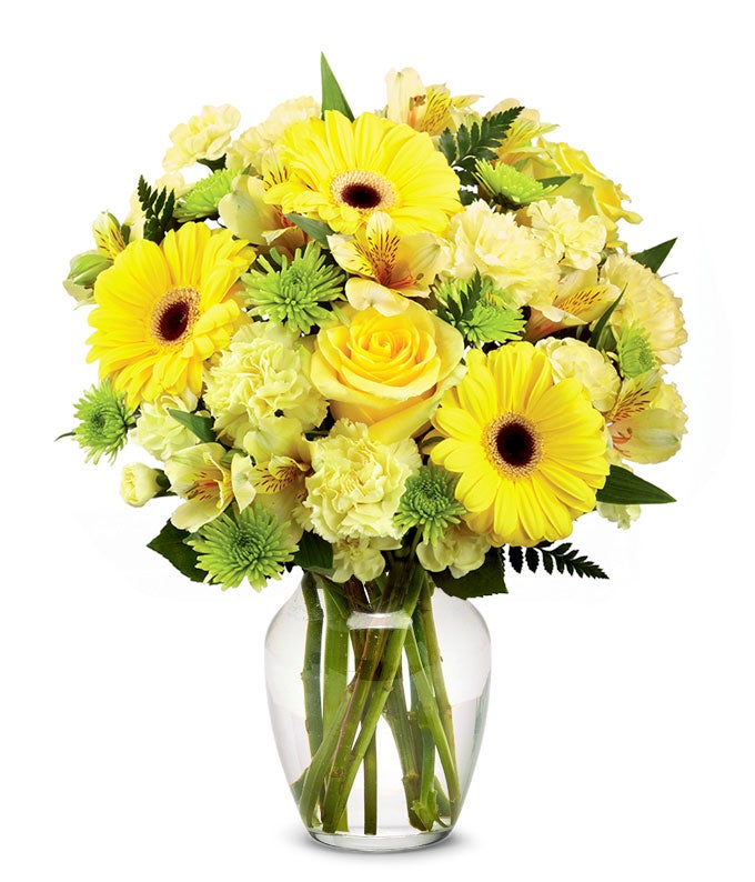Bursting Yellow Bouquet